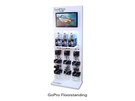 GoPro Floorstanding Display