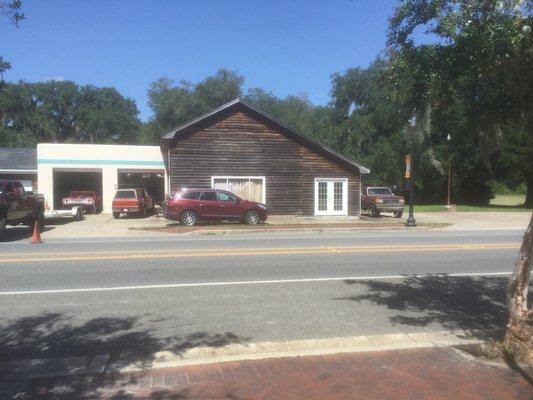 This is what the location looks like from across the street at Camden County emergency operations center.