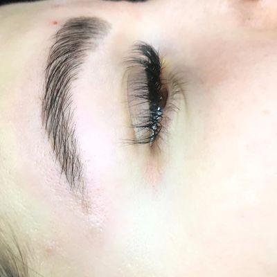 Brow Lamination now available! Gives fullness and fill in gaps, a great alternative to microblading