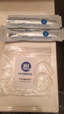 Not a fan of teeth whitening but this kit from Hi Dental has worked wonders for me and it was free