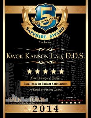 Talk of the Town - Excellence in Patient Satisfaction 2014