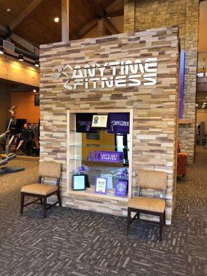 Beautiful entrance to Anytime Fitness Boone