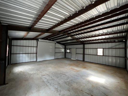 Garage barndominium metal building shop