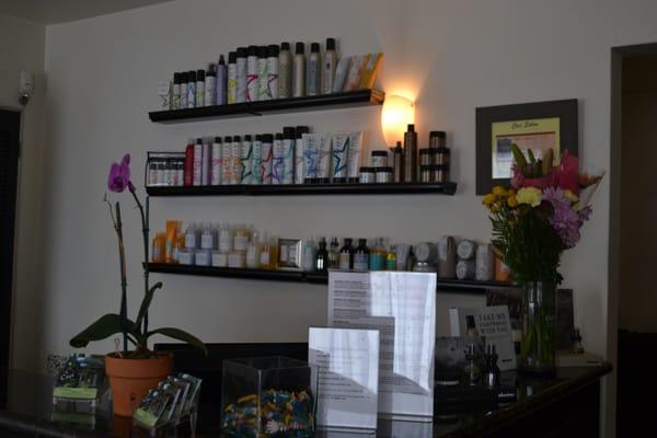 Full line of Davines and Enjoy Hair care products