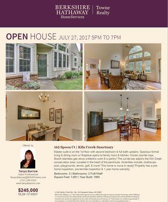 Open House 5-7 July 27, 2017