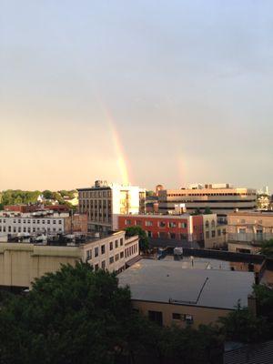 Rainbow from my balcony