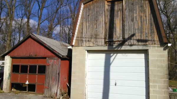 garage and storage space