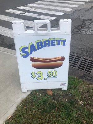 Sabrett Hot Dogs - The best around!