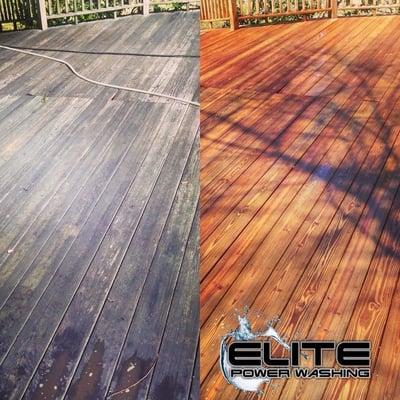 Before and After - Bringing this deck back to life!