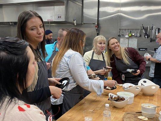 A Chef's Cooking Studio