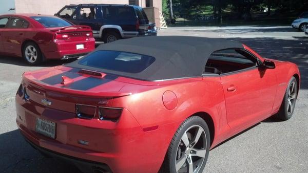 REPLACEMENT TOP ON A 2010 CAMARO