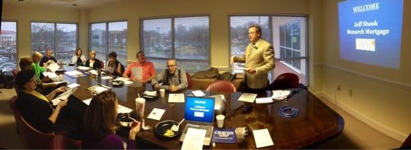 Weekly Sales Meeting w/ Monarch Mortgage