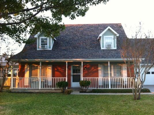 Final Picture-Fiber Cement-Paint Job-Roof-Gutters-Designer Shingle