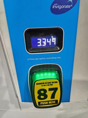 9/29/23 price for my fill up