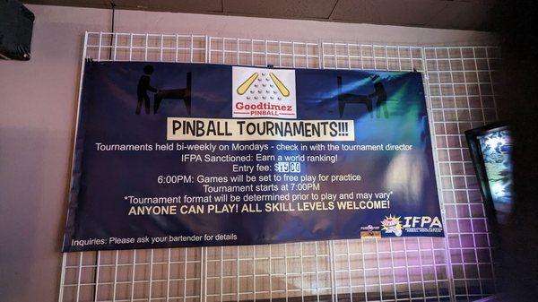 Information about their tournaments