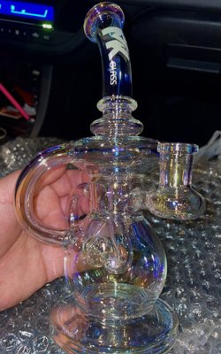 Mk100 Glass iridescent recycler