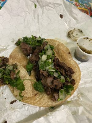 Steak tacos