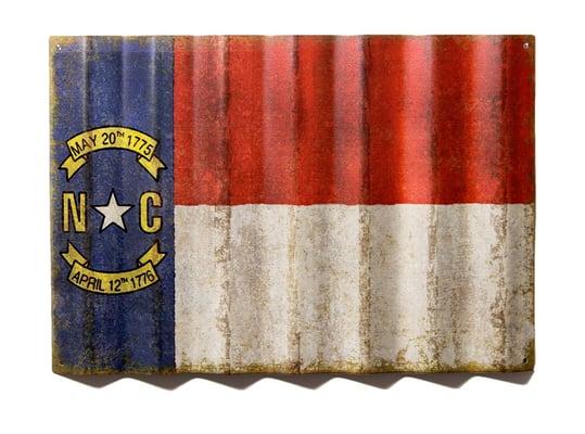 Vintage North Carolina Flag