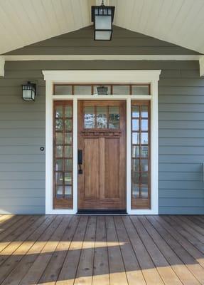 Brand new entry doors and replacement doors are available at Blue Spring Siding & Windows...