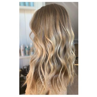 Hair painting aka balayage