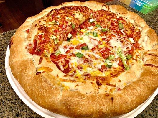 Chicago-Style Stuffed Pizza (Baking Required)