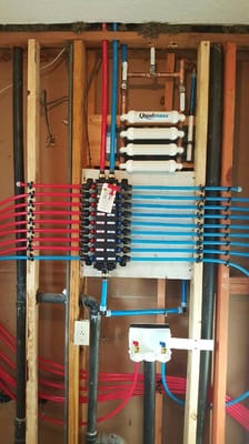 Pex Repipe manifold