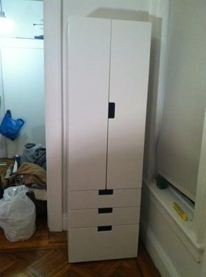 Amazing job Smile Service did installing my brand new IKEA closet!