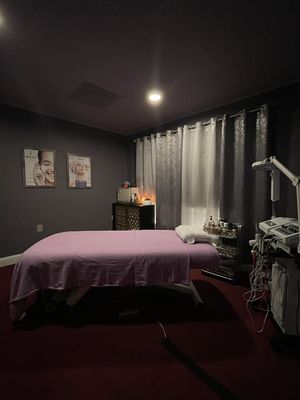 Pure Spa Facial Treatment Room