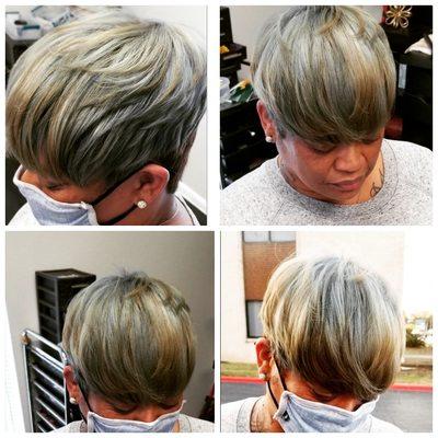 Color haircuts