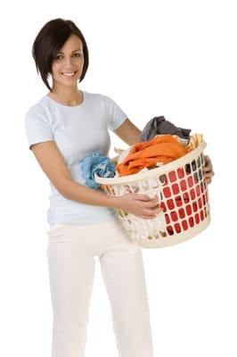 Our caregivers provide laundry and cleaning as standard services