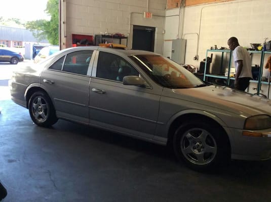 Lincoln LS getting some TLC!