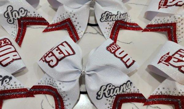 Senior Cheer bows