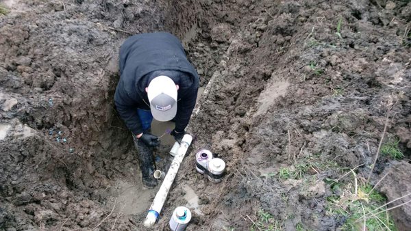 Clint fixing a water leak!