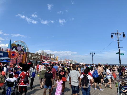 Coney Island Beach and Boardwalk