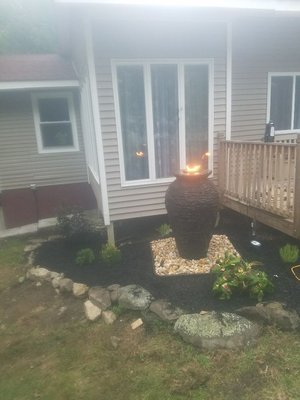 Aquascapes Stacked Urn with fire kit