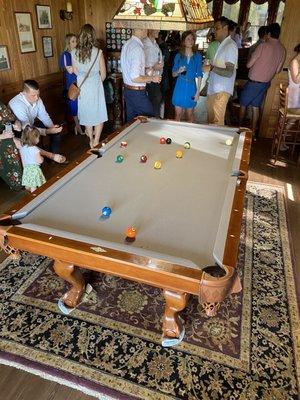 Pool room