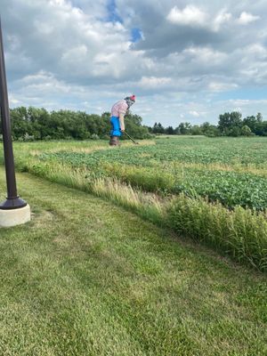 Exhausted Paul Bunyan statue