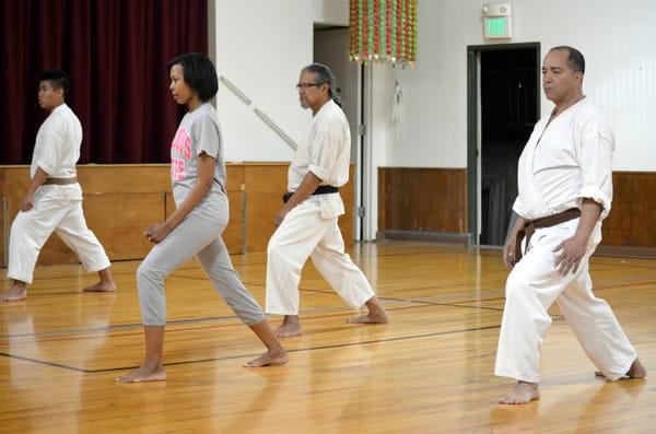 Pasadena Shotokan Karate (First Practice)