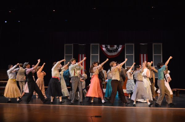 Encore Stage & Studio's Production of The Music Man 2017, Photo by Larry McClemons