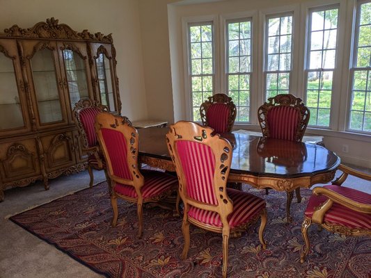 Formal Dining room table set delivered