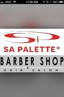 BARBER SHOP                               &                                       HAIR SALON                       SA PALETTE