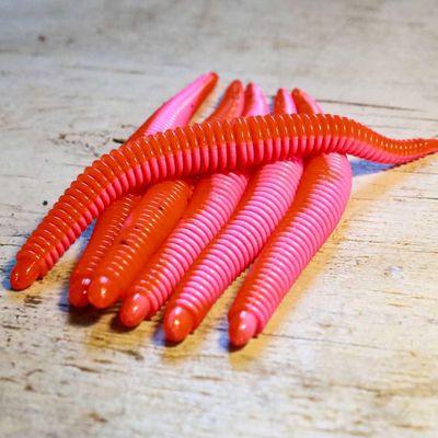 Wiggly worm soft plastic bait