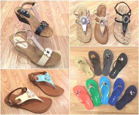 Lindsay Phillips Switchflops will change the way you look at shoes! The style possibilities are endless with interchangeable snaps & straps!