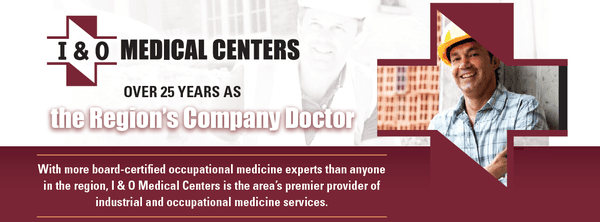 Where Industry and Medicine Meet! 
 
 Call to set up your FREE account today! We are an urgent care for businesses!