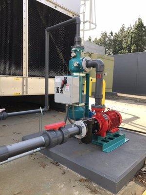 Pump and Particle Separator Installation