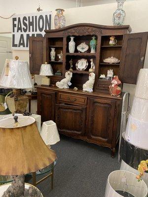 French Antique Cabinet - we are now located within the Forest Wood Antique Mall