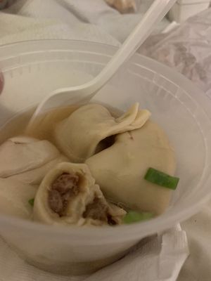 Wonton soup