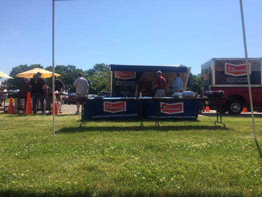 Free Father's Day brats from Klement's sausage.