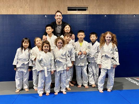 Kids Brazilian Jiu Jitsu class