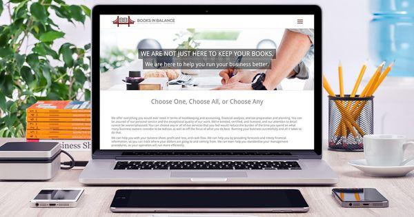 Accounting firm website example